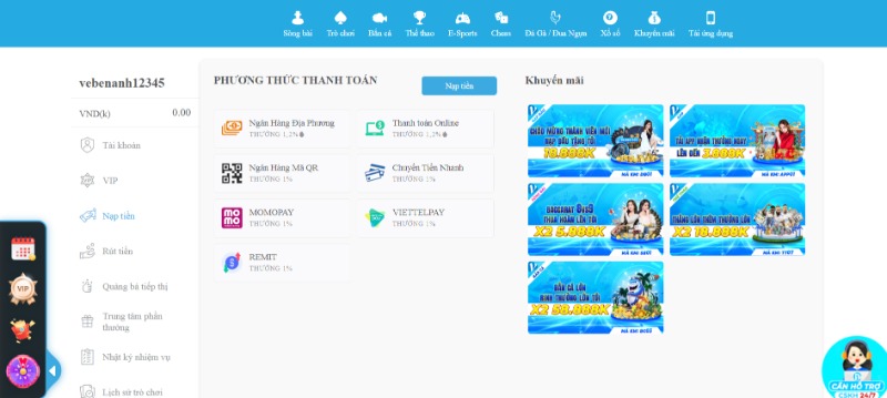 Hướng dẫn chi tiết về cách nạp tiền VF555 và rút tiền VF555 2 Điều kiện để nạp tiền VF555 thành công