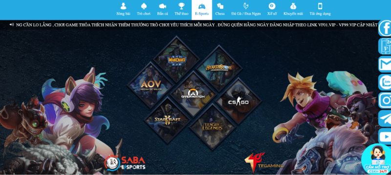 Esport VF555 3 Hướng dẫn newbie nhập cuộc tại sảnh Esport VF555