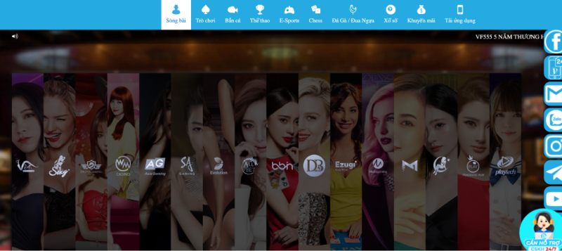 Casino Trực Tuyến VF555 2 Sexy Casino trực tuyến