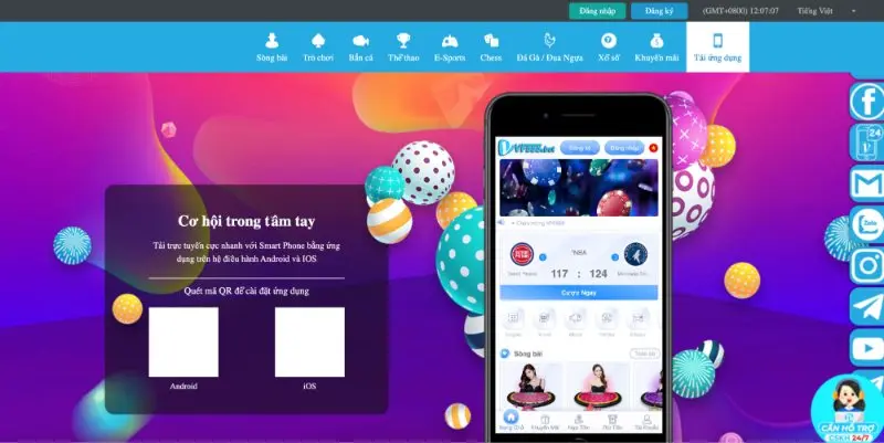 TRANG CHỦ 18 Hướng dẫn tải app VF555